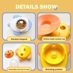 Cat interactive Toys Rotatable Cat Dog Leak Food Toy Pet Puzzle Relief Boredom Toys Food Feeder Dispenser for Kitten Puppy Toys