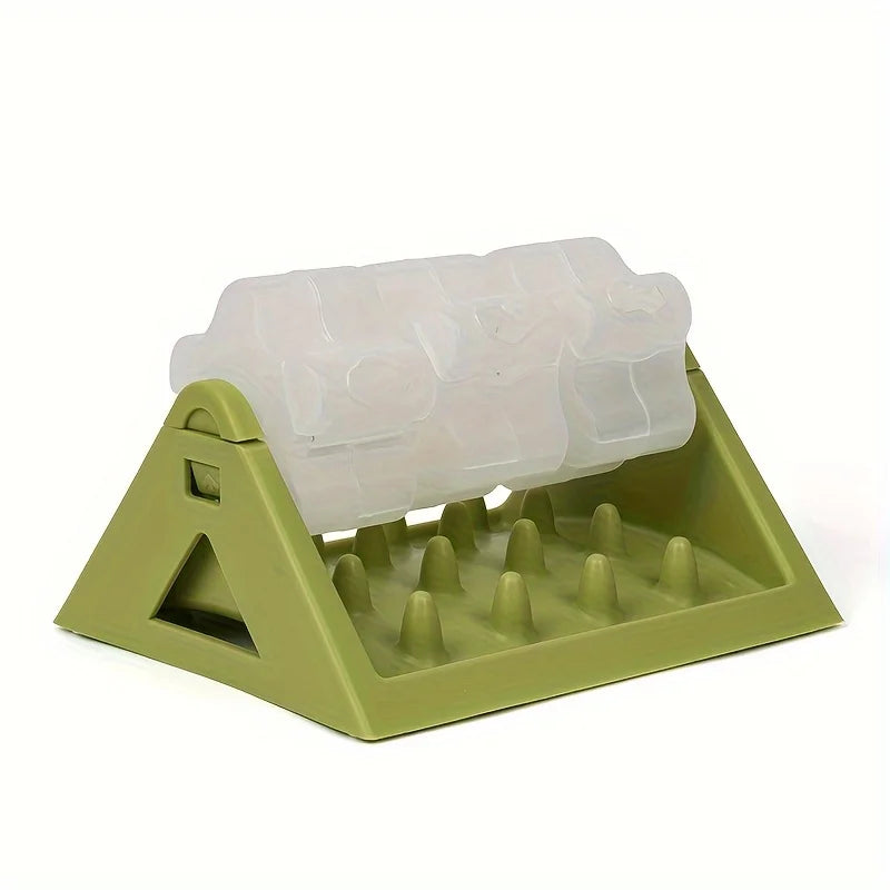 Interactive Dog Food Dispenser Toy - Puzzle Feeder with Leak-Proof Design Slow-Feeding Design & Durable PP Material for Dogs