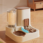 All-in-one Food and Water Feeding Machine Feeding Dispenser Exquisite Cat Dog Bowl Drinking Fountain Pet Feeder Water Supply