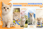 Cat Slow Feeder Toy: Interactive Treat Dispenser for Cognitive Training Games