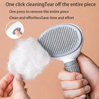Pet Dog Hair Brush & Cat Comb | Deshedding Grooming Brush for Dogs & Cats