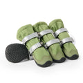 Dog Rainboots Waterproof Dog Shoes for Medium to Large Dogs Non Slip Dog Booties and Paw Protectors - 4PCS Doggie Hiking Boots