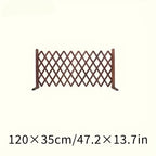 Retractable Wooden Pet Gate for Dogs Cats - Easy Install Indoor Safety Barrier for Home, Bedroom, Doorway & Stairs