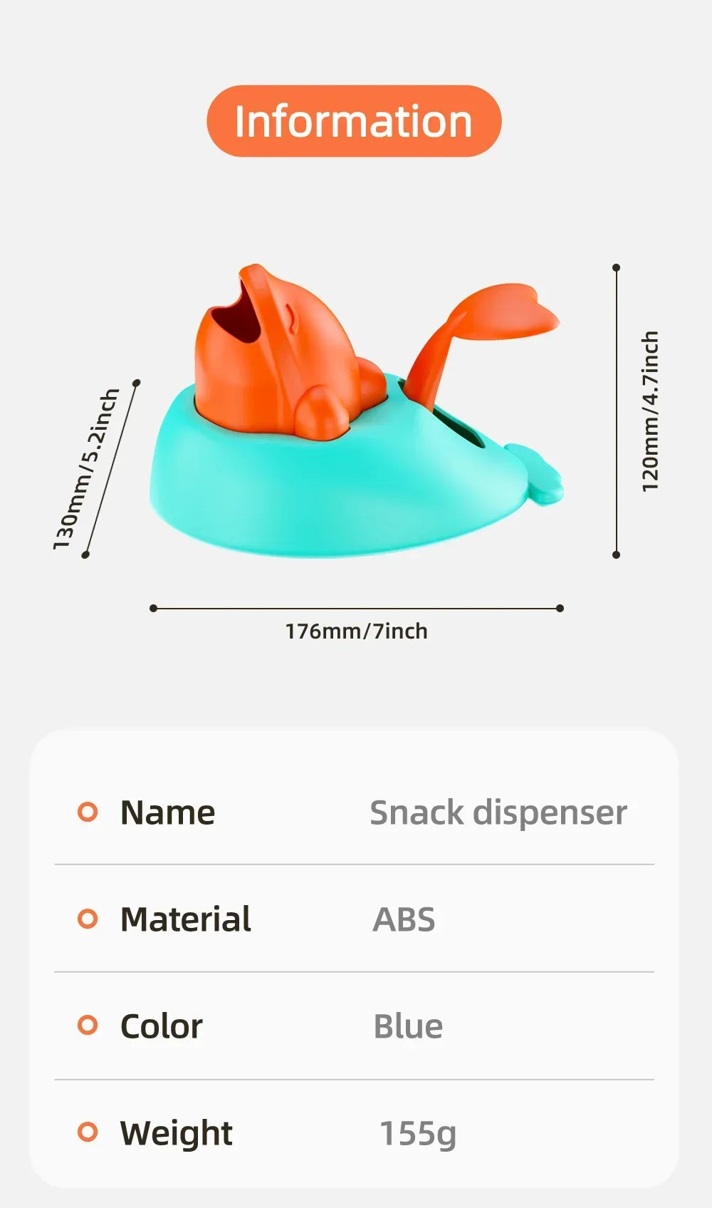 Interactive Dog Toy Snack Launcher Funny Training Feeding Tool for Small Medium Pet Puppy Slow Feeder Cat Puzzle Treat Dispenser