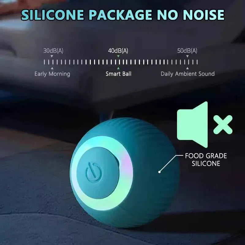 Smart Cat Toy Ball: Auto-Rolling for Active Play