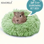 1PCS Ultra-Soft Plush Pet Nest Cozy Warm Hamster Sleeping Bed Non-Slip Bottom Insulated Padding for Guinea & Other Small Animals