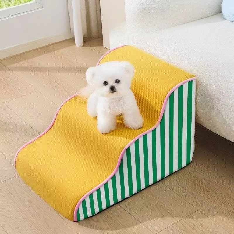 Pet Stairs For Dogs, Soft Ramp Ladder For Sofa Bed Non-slip Pet Steps To Protect Joints, Safety Dog Stairs For Dog