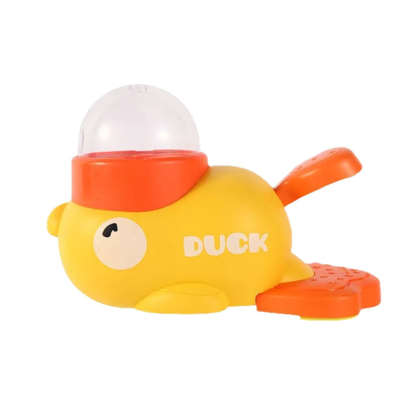 Little Yellow Duck Pet Treat Dispenser Interactive Food Leaking Toy for Cats Dogs Training Slow Feeder Auto Feeder Pet Supplies