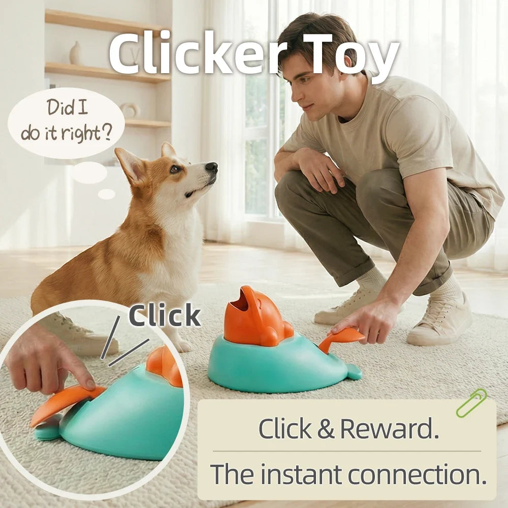 Interactive Dog Toy Snack Launcher Funny Training Feeding Tool for Small Medium Pet Puppy Slow Feeder Cat Puzzle Treat Dispenser