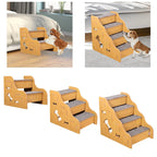 Dog Stairs for Small Dogs,Convenient,Sturdy,Non Slip,Indoor,Dog Steps,for Bed,Doggy Steps for Couch Sofa for Doggy Elderly Dogs