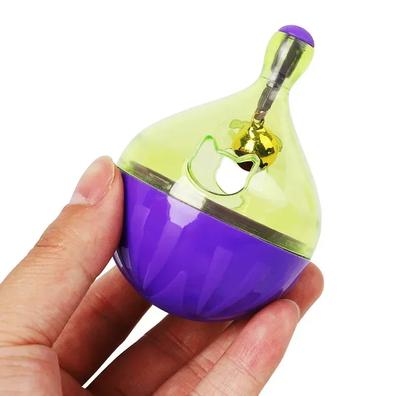 New Pet Feeding Toy Tumbler Feeder Cat Fun Bowl Shaking Leakage Food Ball for Puppy Kitten Exercise Training Pet Supplies