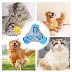 Dog Treat Dispenser Toy Puppy Training Supplies Dog Puzzle Feeder Toy for Animal Lovers Busy Professionals Trainers Apartment