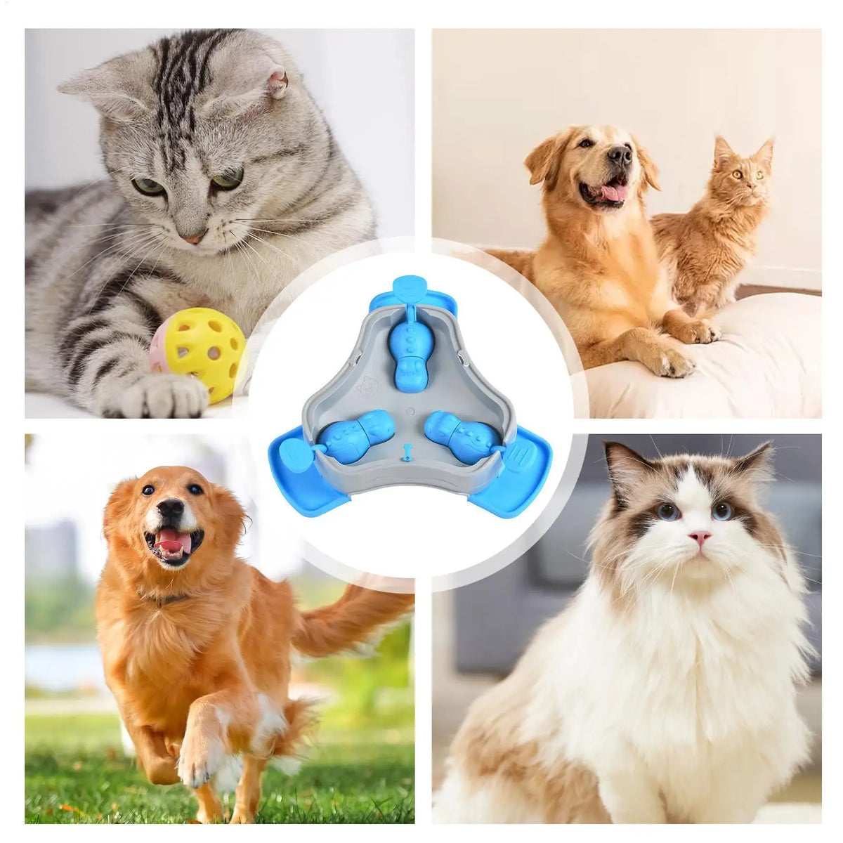Dog Treat Dispenser Toy Puppy Training Supplies Dog Puzzle Feeder Toy for Animal Lovers Busy Professionals Trainers Apartment