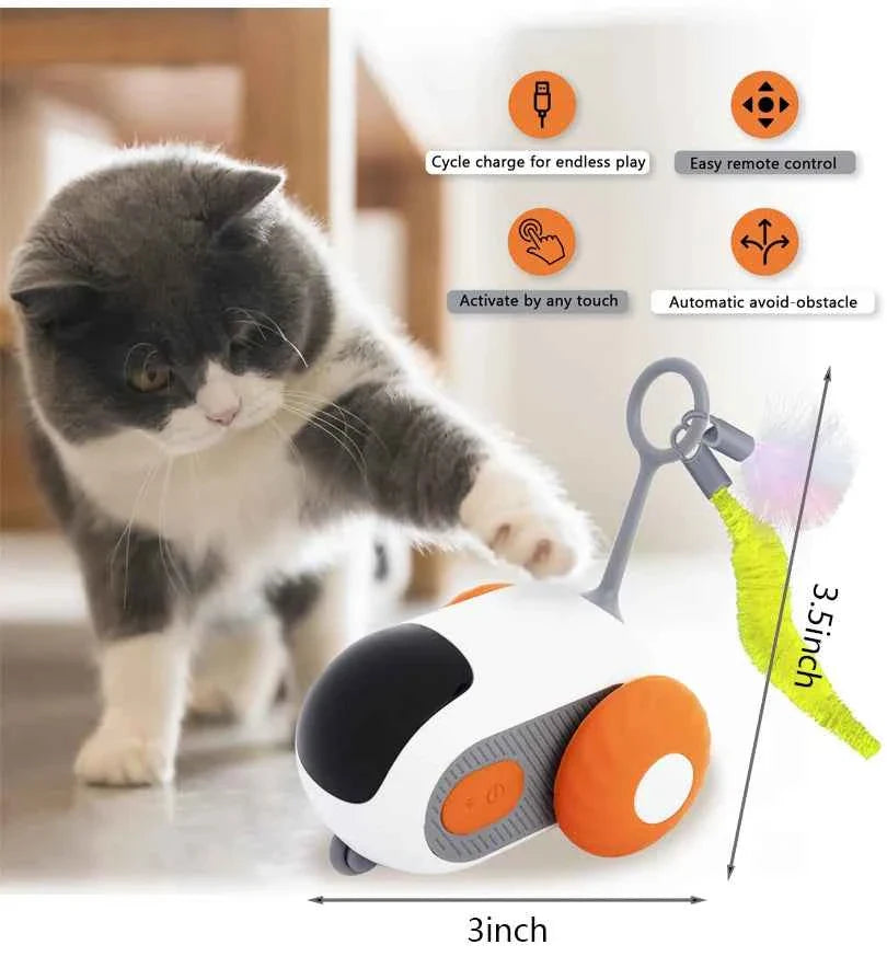 Remote Control Mouse Cat Toy for Endless Fun