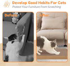 Durable Cardboard Cat Scratching Pad with Cat Bed Combo Non-Shedding All-Season Pet Bed Toy for Cats, Essential Pet Supplies