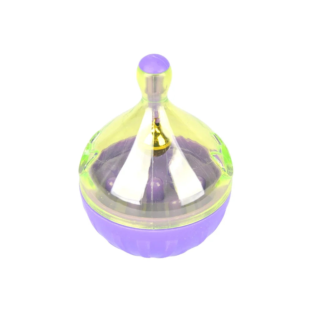 Interactive Cat Toys Treat Puzzle for Cats Wobble Tumbler Feeder Food Dispenser for Kittens Small Dogs