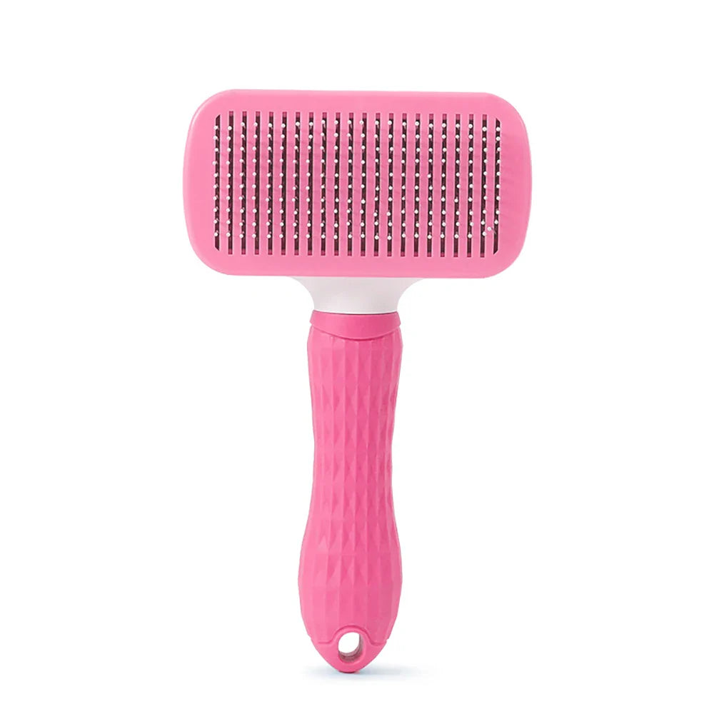 Pet Dog Hair Brush & Cat Comb | Deshedding Grooming Brush for Dogs & Cats