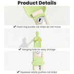 1/3PCS Cat Strip Feeder Spoon Long Handle Lickable Wet Food Feeder for Cats Pet Meat Mud Food Squeeze Dispense Spoon Pet Supplie