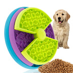 Dog Slow Feeder Interactive Dog Puzzle Game Toy Reusable 3 Layers Puzzle Puppy Feeder for Pet Avoid Gulping