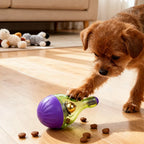 Interactive Pet Cat Dog Food Feeder Rolling Leakage Dispenser Tumbler Toy Cat Food Feeder Training Funny Toy Cat Pet Feeder