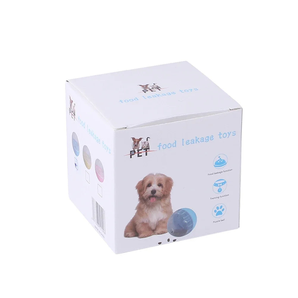 Treat Dispenser IQ Training InteractivePet Anti Choke Slow Feeder  Dog Cat Leakage Food Toys Balls Adjustable  Educational Toy