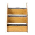 Dog Stairs Wooden Ramp Wear Resistant Steps Non Slip Ladder for Small Dogs Cats Home Sofa Bed