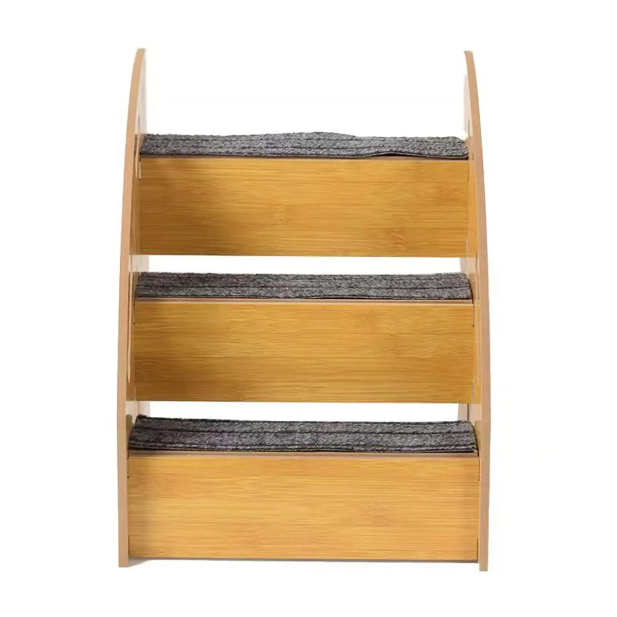 Dog Stairs Wooden Ramp Wear Resistant Steps Non Slip Ladder for Small Dogs Cats Home Sofa Bed
