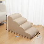 Non Slip Washable Dog Stairs for Small Elderly Dogs Pet Ramp for Bed Sofa Climbing Safety Ramps Ramp for Dog Pet Ramp Pet Stairs
