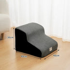 New Detachable and Washable Pet 2-4 Tiered Non Sliding Dog Staircase Suitable for Bed Edge Sofa Pet Stairs for Dogs Dog Ramp