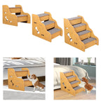 Dog Stairs for Small Dogs,Convenient,Sturdy,Non Slip,Indoor,Dog Steps,for Bed,Doggy Steps for Couch Sofa for Doggy Elderly Dogs