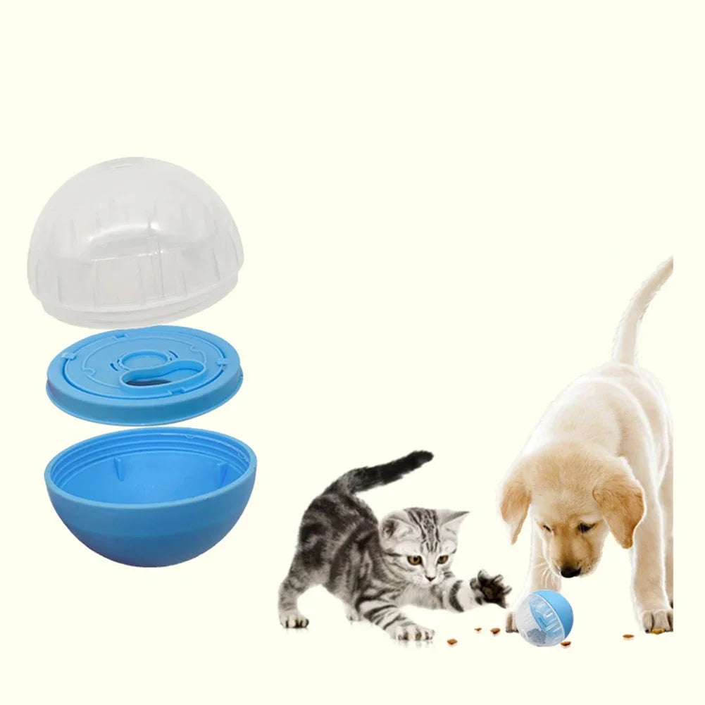 Treat Dispenser IQ Training InteractivePet Anti Choke Slow Feeder  Dog Cat Leakage Food Toys Balls Adjustable  Educational Toy