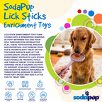 eStick Hand-Held Dog Enrichment Toy - Interactive Lick Stick | USA Made