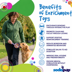 eStick Hand-Held Dog Enrichment Toy - Interactive Lick Stick | USA Made