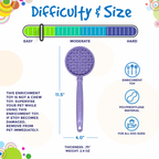 eStick Hand-Held Dog Enrichment Toy - Interactive Lick Stick | USA Made