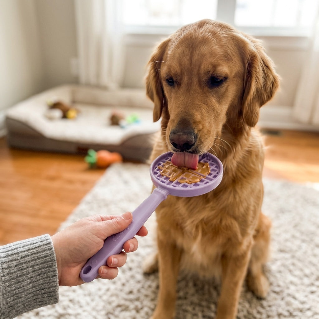 eStick Hand-Held Dog Enrichment Toy - Interactive Lick Stick | USA Made