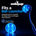 Strobe Ball Light-Up Dog Toy - Durable Floating Chew Ball | Made in USA