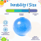 Strobe Ball Light-Up Dog Toy - Durable Floating Chew Ball | Made in USA