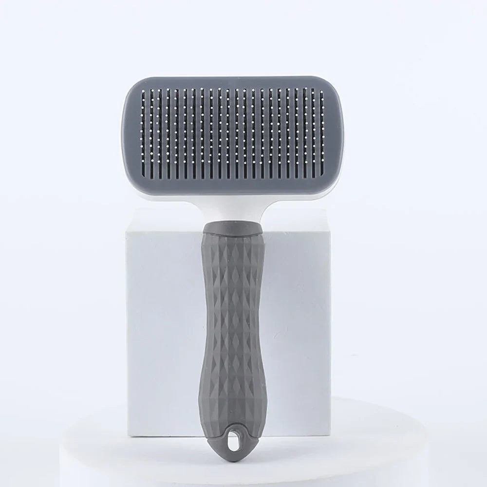Pet Dog Hair Brush & Cat Comb | Deshedding Grooming Brush for Dogs & Cats
