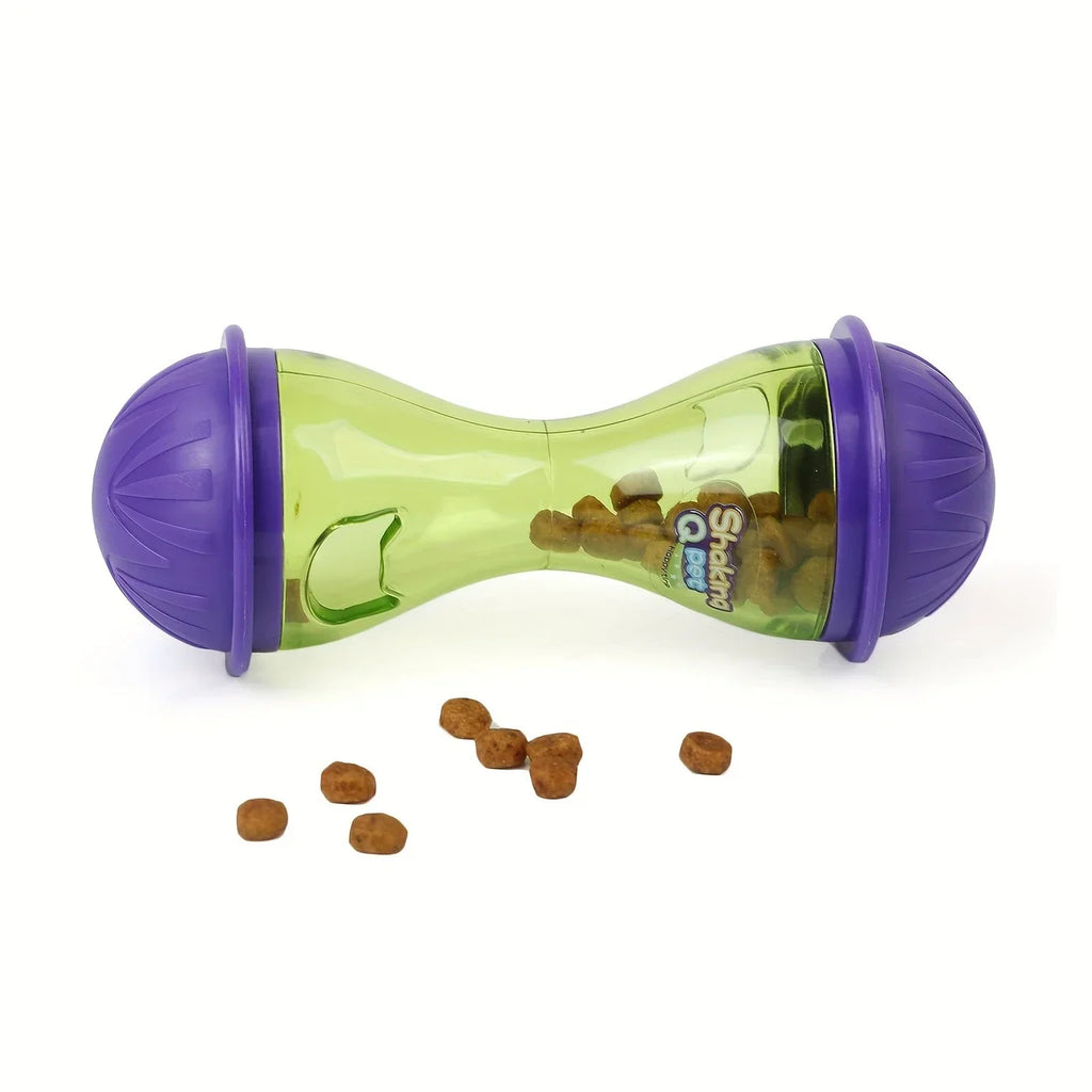 Interactive Pet Feeder Cat Toy Ball Food Rolling Leakage Dispenser Cat Food Feeder Playing Training Funny Toys Cat Pet Supplies