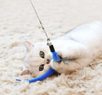 11PCS Retractable Cat Feather Toys Set