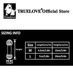 Truelove Pet Super Durable Leak-proof Treat Dispenser Dog Toy Dumbbell Slow Feeder IQ Training Playing Teething Dog TLT2606