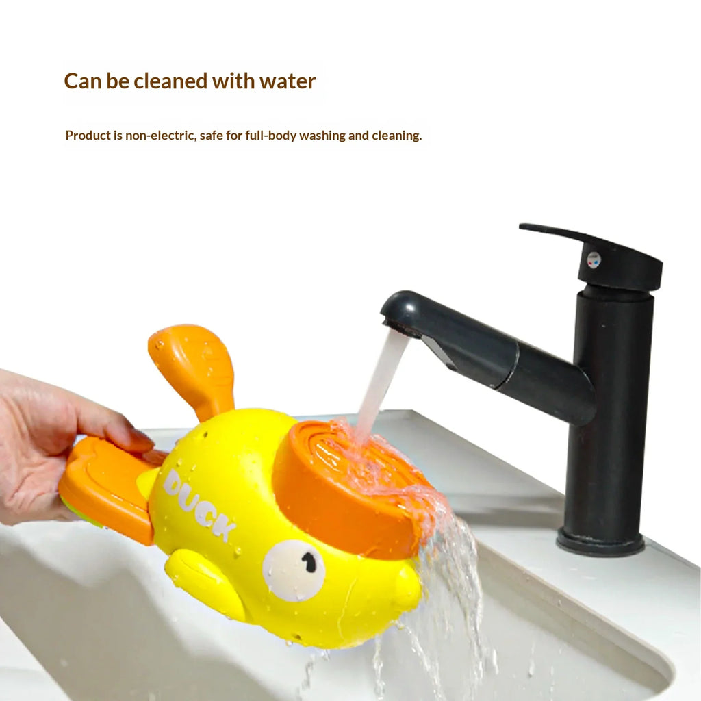 Little Yellow Duck Pet Treat Dispenser Interactive Food Leaking Toy for Cats Dogs Training Slow Feeder Auto Feeder Pet Supplies