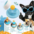 Interactive Dog Toys Slow Feeder Food Dispenser Lick Toys for Puppy Training And Cat Feeding Crate Accessory Enrichment Chew Toy