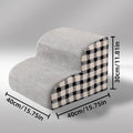Pet 2/3 Steps High Density Foam Dogs Secure Stairs Ramps Non-Slip Pets Steps for Older Dogs Pets with Joint Pain Sofa Bed Ladder