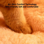 Large all-season cat house (including a warm winter bed) – with decorative panels and a fully enclosed comfortable sleeping bag.