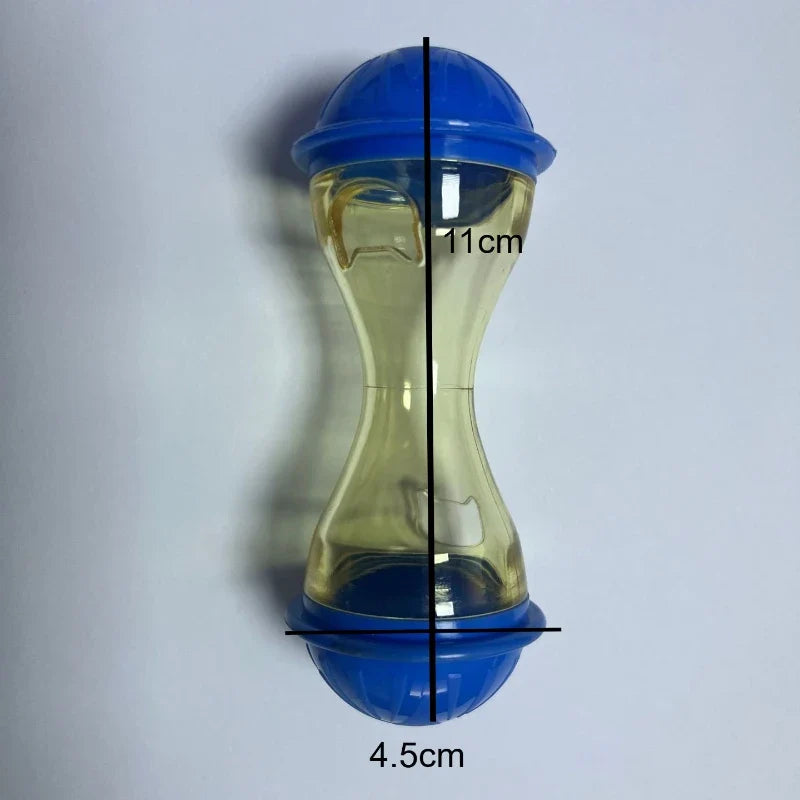 Interactive Pet Cat Dog Food Feeder Rolling Leakage Dispenser Tumbler Toy Cat Food Feeder Training Funny Toy Cat Pet Feeder