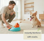 Interactive Dog Toy Snack Launcher Funny Training Feeding Tool for Small Medium Pet Puppy Slow Feeder Cat Puzzle Treat Dispenser