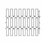 Retractable Pet Gate Adjustable Metal Pet Gate Dog Safety Fence Easy Install Home Barrier Heavy Duty for Dogs, Stairs, Doorway