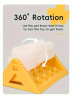 Interactive Dog Food Dispenser Toy - Puzzle Feeder with Leak-Proof Design Slow-Feeding Design & Durable PP Material for Dogs
