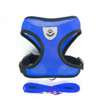 Breathable Mesh Cat Harness and Leash Set | Reflective Soft Vest for Small Cats and Dogs